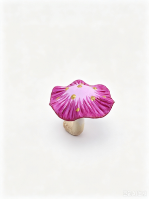 Gold Spotted Violet Laccaria