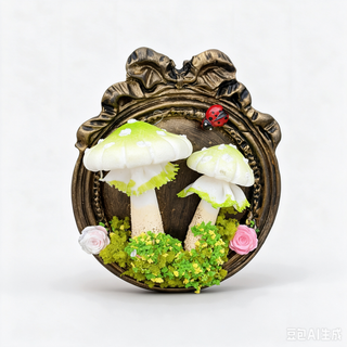 Mini Frame · Green Trumpet