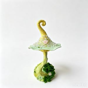 Lime Garden Fairy Hat